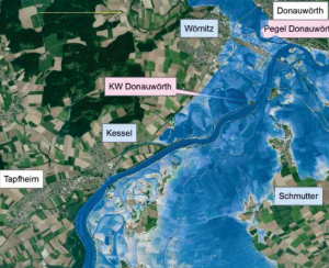 Raum Donauwörth/Tapfheim bei HQ extrem